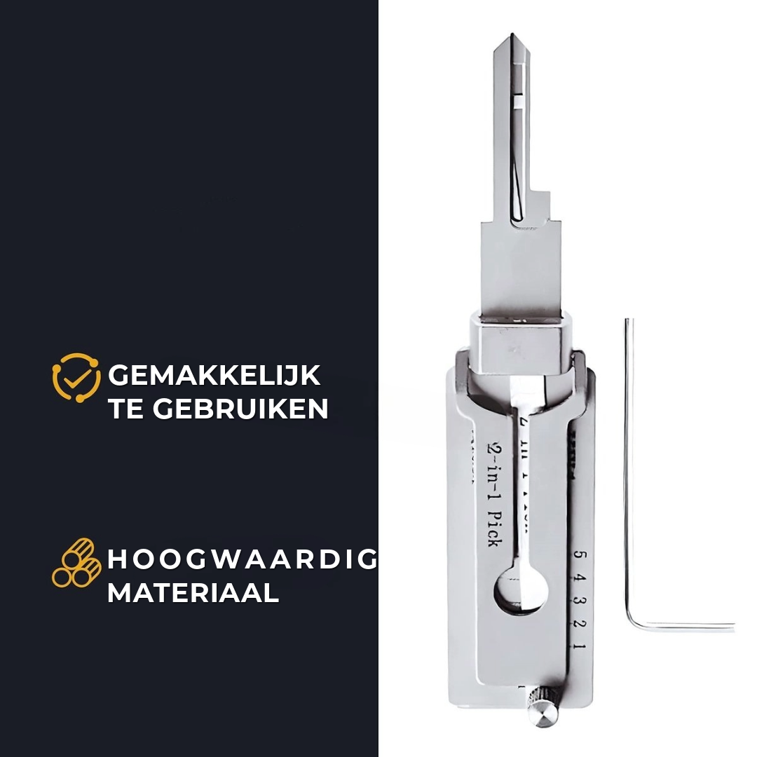 Professionele Roestvrijstalen Sleuteldecoder