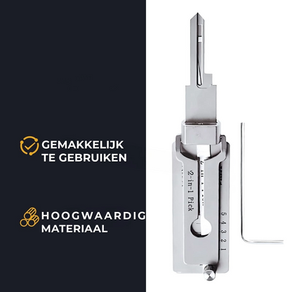 Professionele Roestvrijstalen Sleuteldecoder