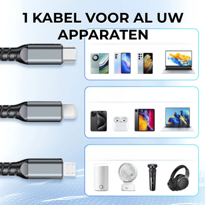 3-in-1 Snellader 100W