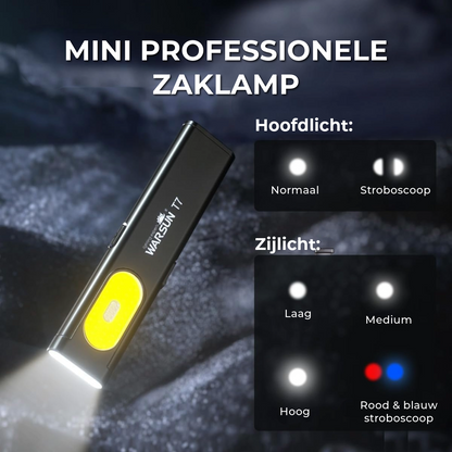 Mini Professionele Zaklamp