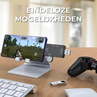 6-In-1 Multifunctionele Kaartlezer