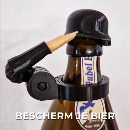 Soldaat Bierfles Helm