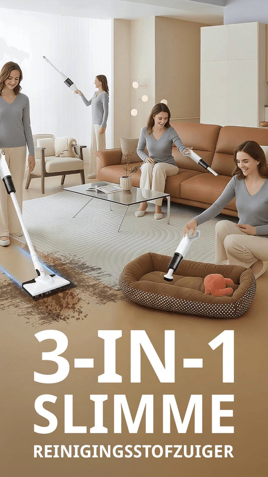 3-in-1 Slimme Reinigingsstofzuiger