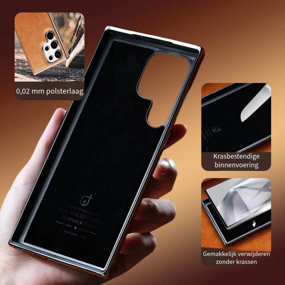 Premium Lederen Magnetisch Hoesje