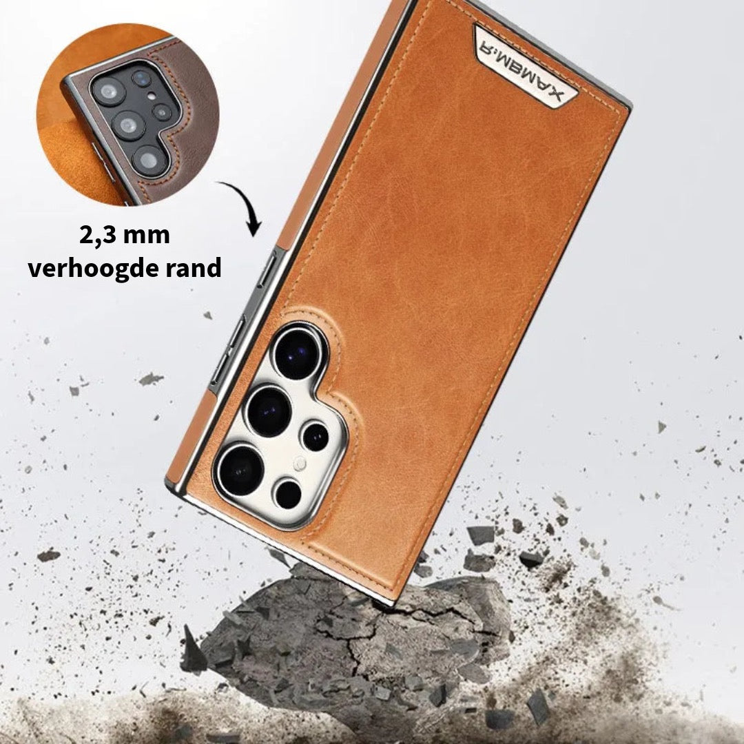 Premium Lederen Magnetisch Hoesje