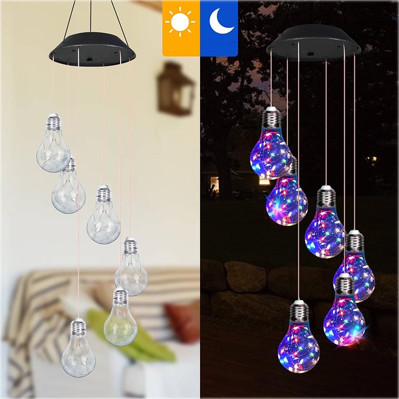 Kleurrijke LED Zonne-Energie Lampen