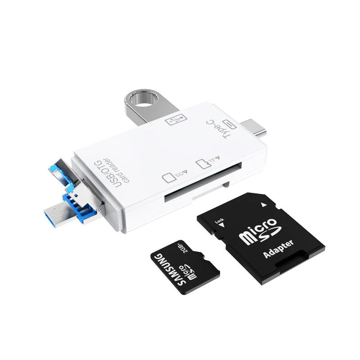 6-In-1 Multifunctionele Kaartlezer
