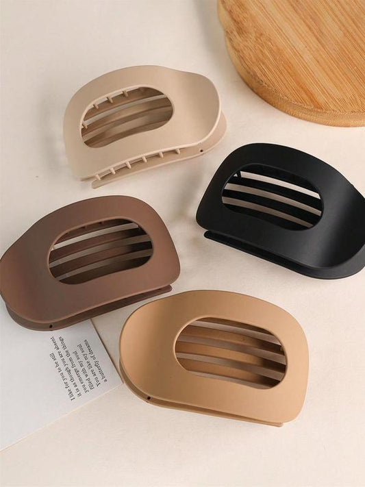 Effen Haarklem –1 Set (4 Stuks）