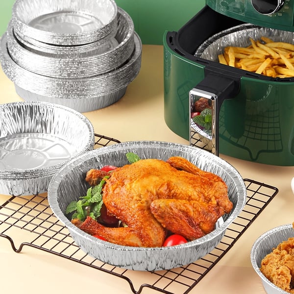 Aluminium Air Fryer Schaal | 50 Stuks