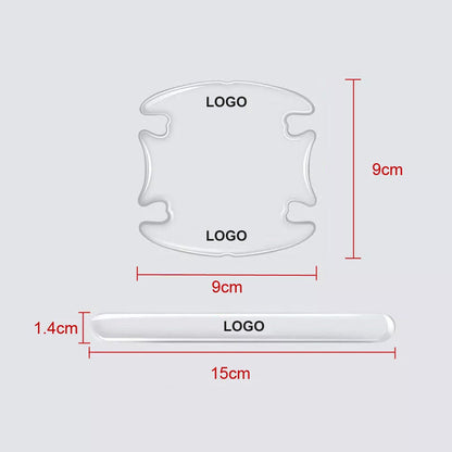 Beschermfolie voor autodeurhandgrepen