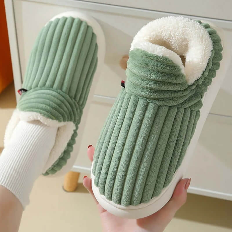 FluffySteps winterfleece pantoffels