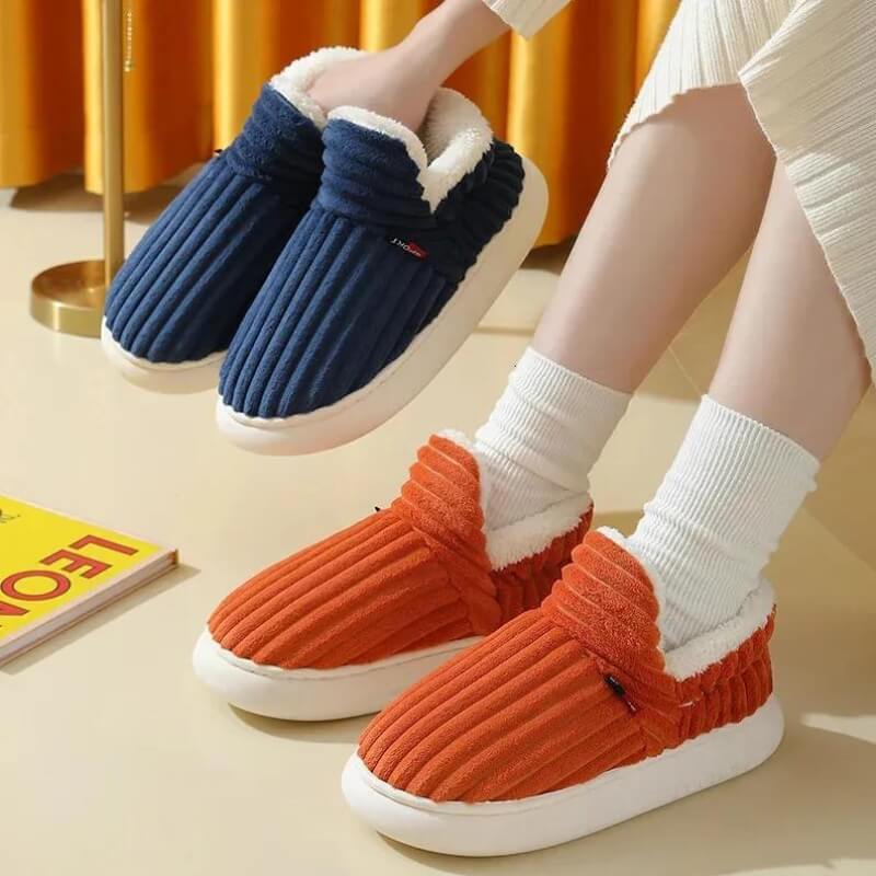 FluffySteps winterfleece pantoffels