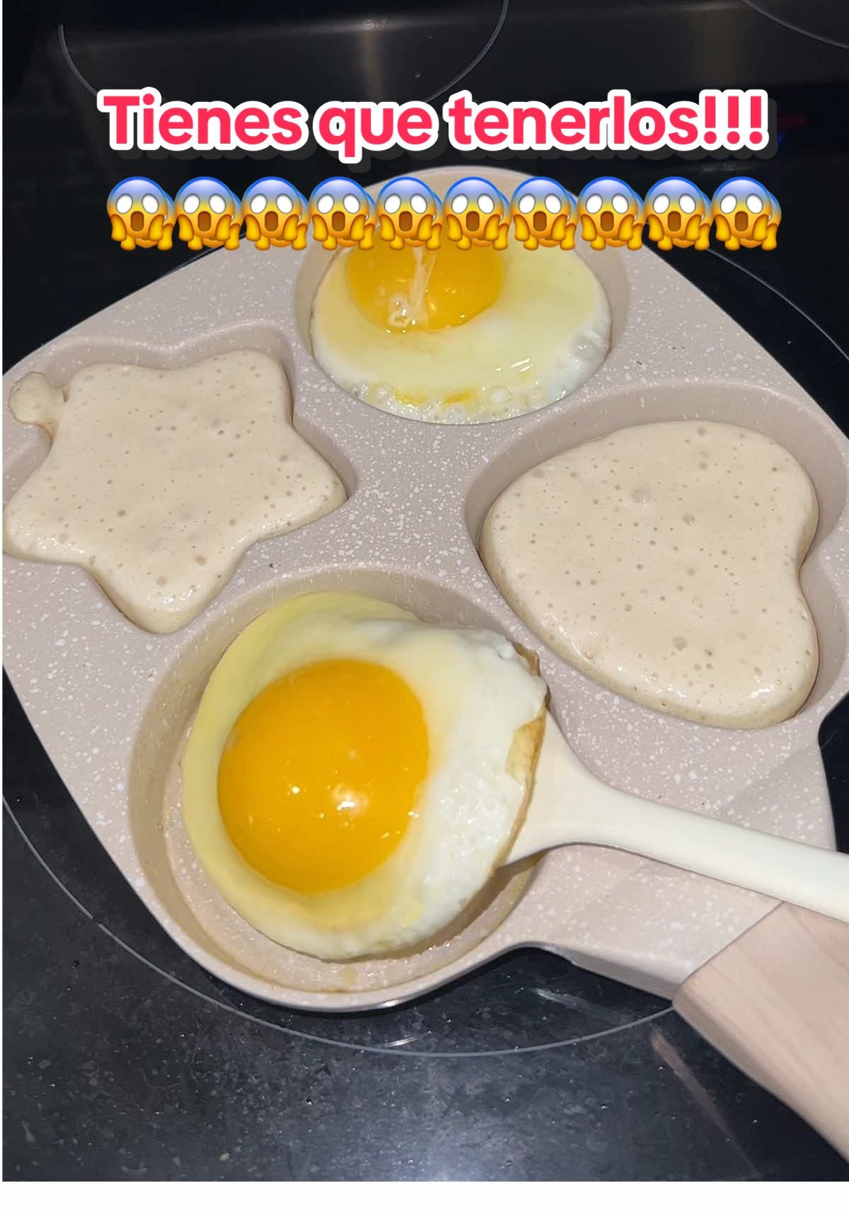 Koekenpan met 4 Vakken – Ideaal voor Ontbijt en Snacks