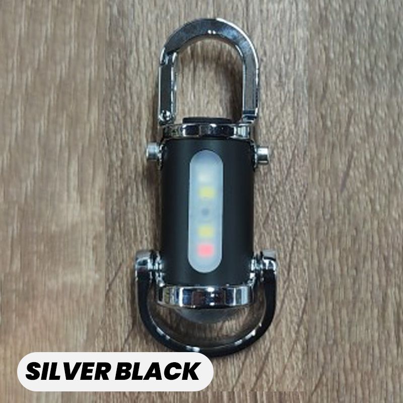 1200LM Mini Sleutelhanger Zaklamp – Super Helder & Waterdicht