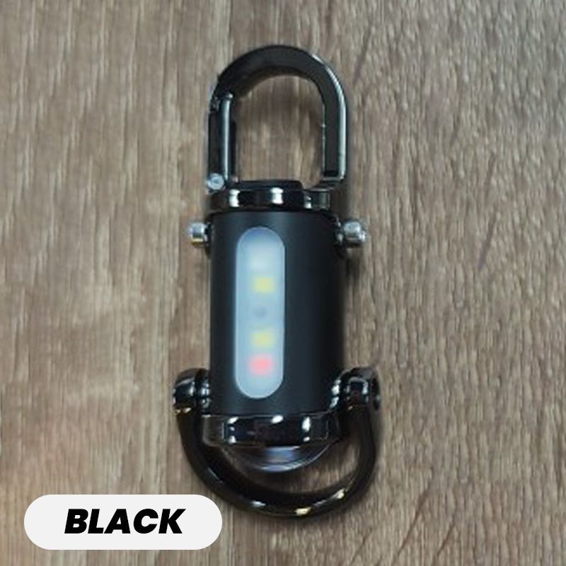 1200LM Mini Sleutelhanger Zaklamp – Super Helder & Waterdicht