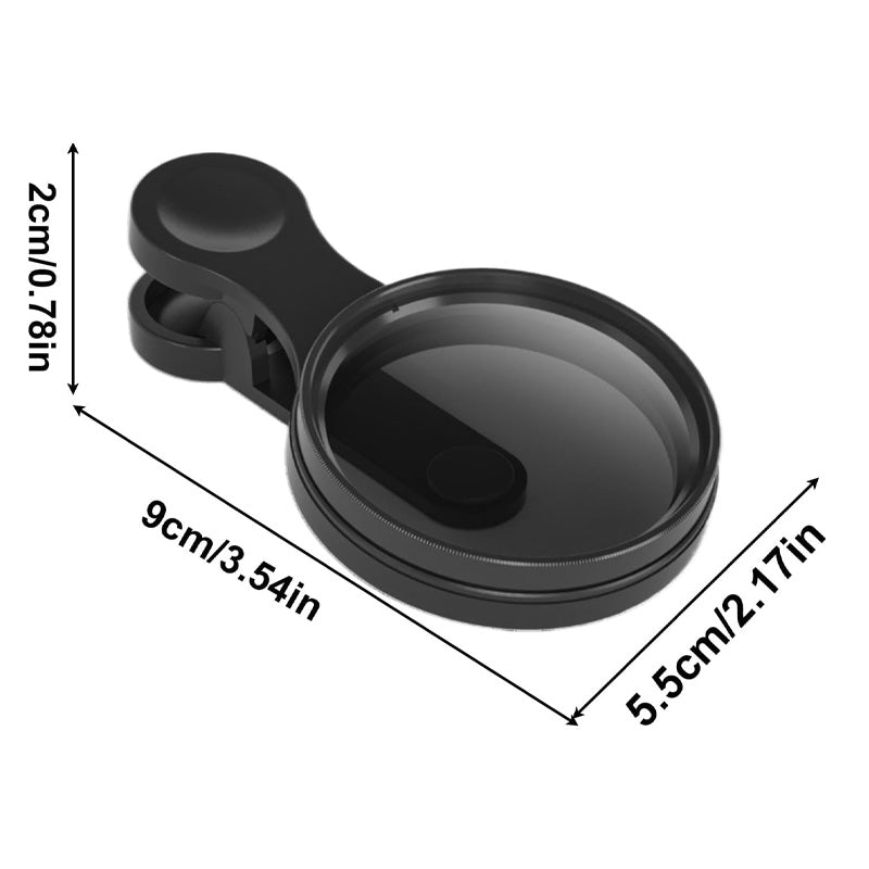 Ultradunne Lens om Reflecties te Elimineren - HD Filter voor Mobiele Fotografie