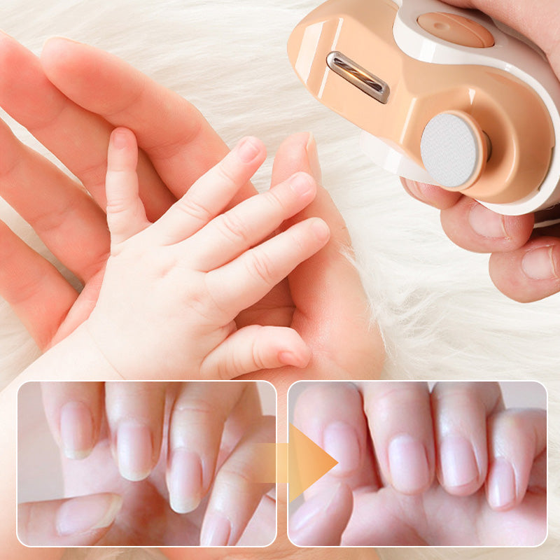 2-in-1 Elektrische Nagelknipper & Polijstmachine