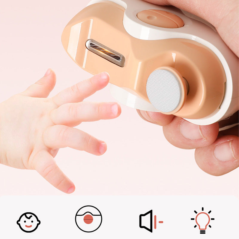 2-in-1 Elektrische Nagelknipper & Polijstmachine