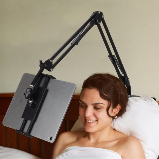 Verborgen Bedhouder – Uitschuifbare Stand voor Telefoon & Tablet