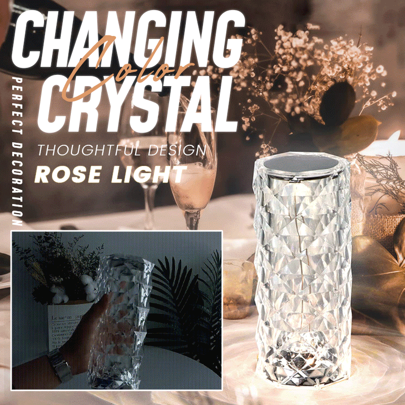 Romantisch Kleurwisselend Rozenlicht van Kristal